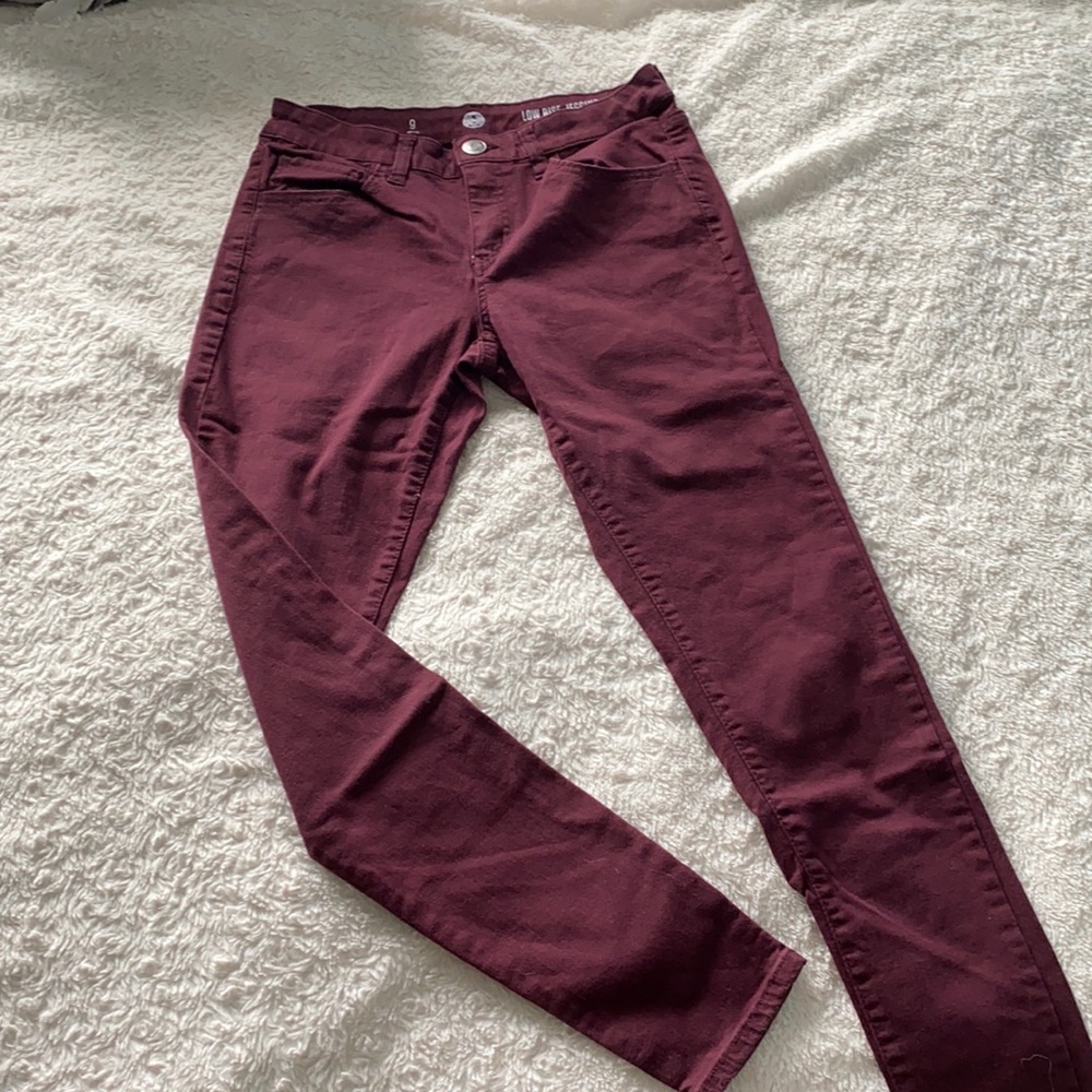 SO low rise jeans